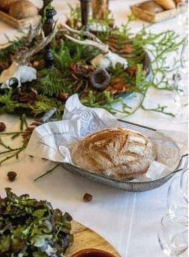 Brød på festbordet